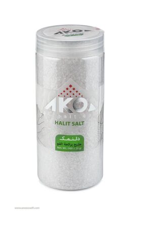 دلنمک صادراتی آکو سایز دانه ریز شکری - 900 گرم