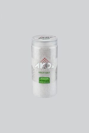 دلنمک صادراتی آکو سایز دانه ریز شکری - 900 گرم