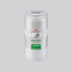 دلنمک صادراتی آکو سایز دانه ریز شکری - 900 گرم